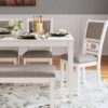 Erinberg - Antique White - Dining Room Table Set (Set of 6)