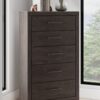 Prendonea - Charcoal - Five Drawer Chest