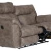 Hollins - Power Reclining Loveseat - Coffee