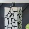 Macaria - White / Black - Marble Table Lamp