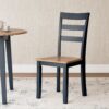 Gesthaven - Natural / Blue - Dining Room Side Chair (Set of 2)