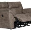 Hollins - Power Reclining Loveseat - Coffee