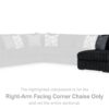 Midnight-Madness - Onyx - Raf Corner Chaise