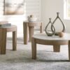 Guystone - Light Brown - Occasional Table Set (Set of 3)