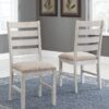 Skempton - White - Dining UPH Side Chair (Set of 2)