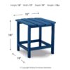 Sundown Treasure - Blue - End Table