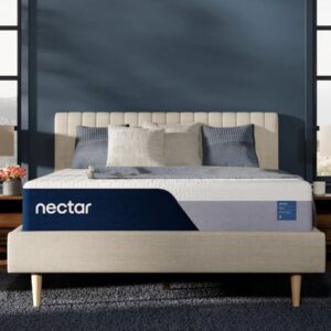 Nectar Classic Memory Foam 5.1 - White - King Mattress