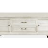 Newport - Lift Top Storage Cocktail Table (With Casters) - Alabaster