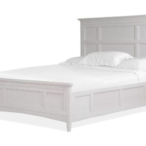 Heron Cove - Queen / King Panel Bed Regular Rails - Chalk White
