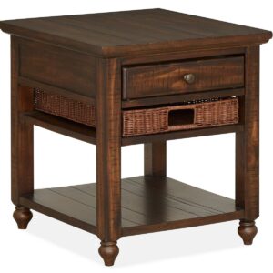 Cottage Lane - Wood Rectangular End Table - Coffee
