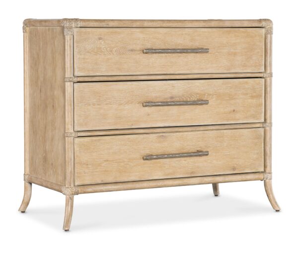 Retreat - Pole Rattan Chest - Beige