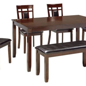Bennox - Brown - Dining Room Table Set (Set of 6)