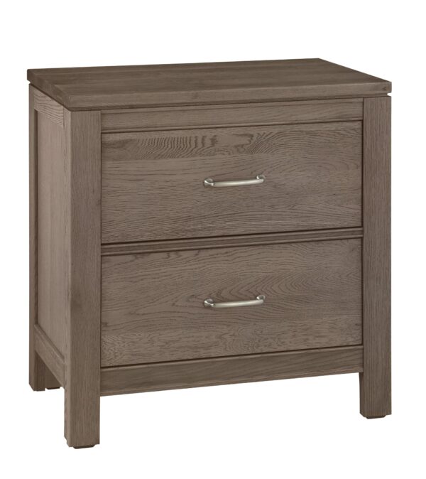 Tide & Timber - Nightstand - 2 Drawers - Gray Oak