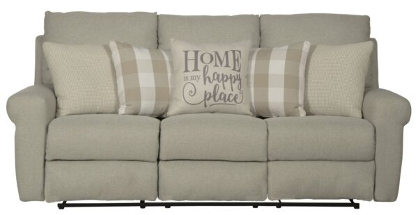 Westport - Lay Flat Reclining Sofa - Cement