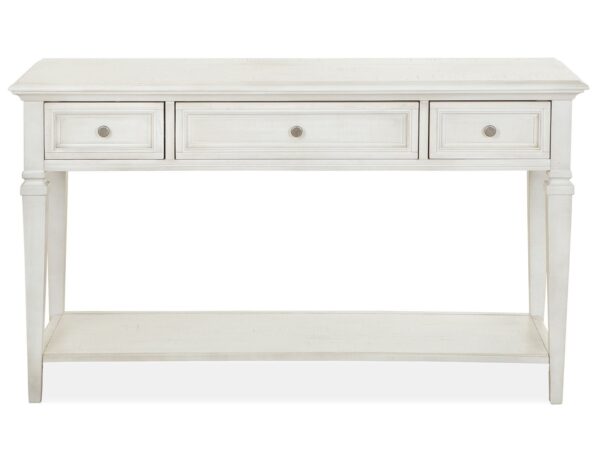 Newport - Rectangular Sofa Table - Alabaster