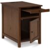 Treytown - Brown - Chair Side End Table