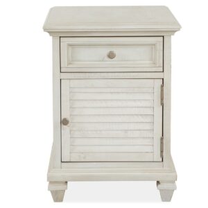 Newport - Chairside End Table - Alabaster