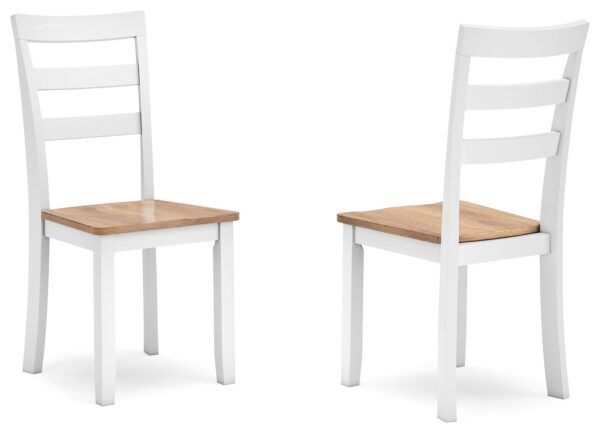 Gesthaven - Natural / White - Dining Room Side Chair (Set of 2)