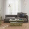 Elora - Demilune Sofa Table - Walnut