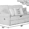 Westport - Lay Flat Reclining Sofa - Cement