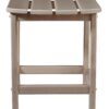 Sundown Treasure - Driftwood - Rectangular End Table