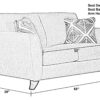 Alyssa - Loveseat - Latte
