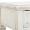Newport - Rectangular Sofa Table - Alabaster