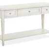 Newport - Rectangular Sofa Table - Alabaster