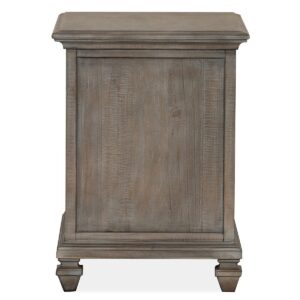 Lancaster - Chairside End Table - Dove Tail Grey