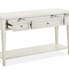 Newport - Rectangular Sofa Table - Alabaster
