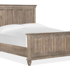 Lancaster - Queen Panel Bed Headboard - Dovetail Grey