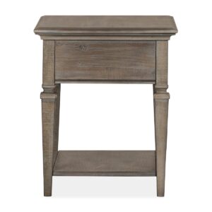 Lancaster - Rectangular End Table - Dove Tail Grey
