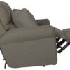 Westport - Power Lay Flat Reclining Loveseat - Metal