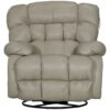 Pendleton - Chaise Swivel Glider Recliner - Alabaster