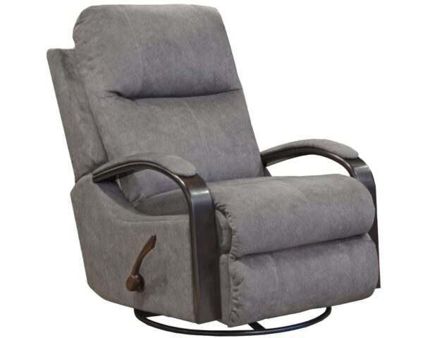 Niles - Swivel Glider Recliner - Graphite