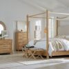 Retreat - Pole Rattan Dresser - Light Brown