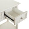 Newport - Rectangular Sofa Table - Alabaster