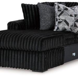 Midnight-Madness - Onyx - Laf Corner Chaise