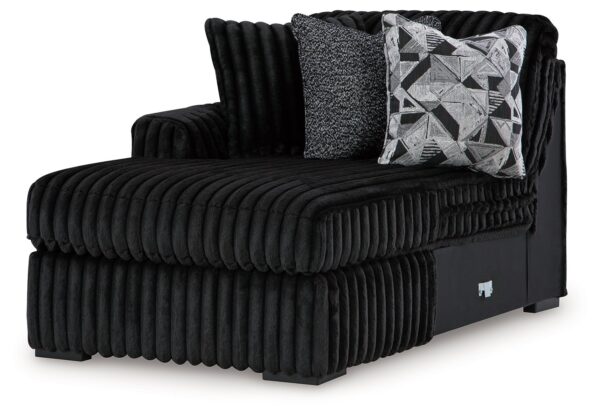 Midnight-Madness - Onyx - Laf Corner Chaise