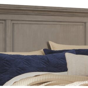 Lettner - Light Gray - Queen Panel Headboard