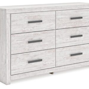 Cayboni - Whitewash - Six Drawer Dresser