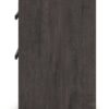 Prendonea - Charcoal - Two Drawer Night Stand