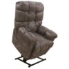 Oliver - Power Lift Recliner With Dual Motor & Extended Ottoman - Dusk