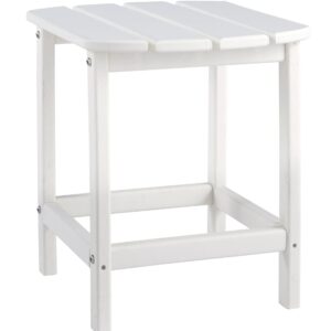 Sundown Treasure - White - Rectangular End Table
