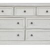 Robbinsdale - Antique White - Dresser - 7 Drawers