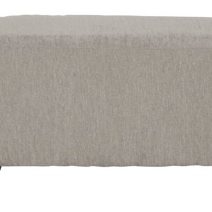 Alyssa - Ottoman - Pebble