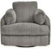 Tie-Breaker - Fog - Swivel Glider Recliner