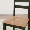 Gesthaven - Natural / Green - Dining Room Side Chair (Set of 2)