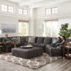 Mammoth Modular Sectional - Armless Loveseat - Smoke