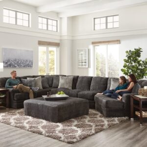 Mammoth Modular Sectional - RSF Loveseat - Smoke